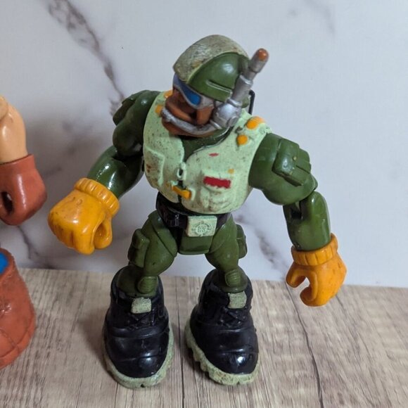 vtg Fisher Price Action Figures set Jack Hammer Rocky Canyon Mountain Hero6" - Picture 10 of 11